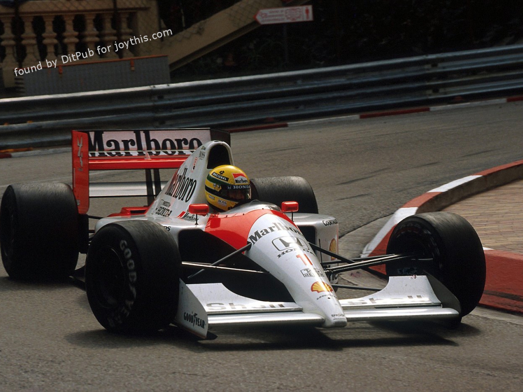 Formula 1 Ayrton Senna Mclaren Mp4 6 Monaco 1991 1440 936 Ditpub S Blog